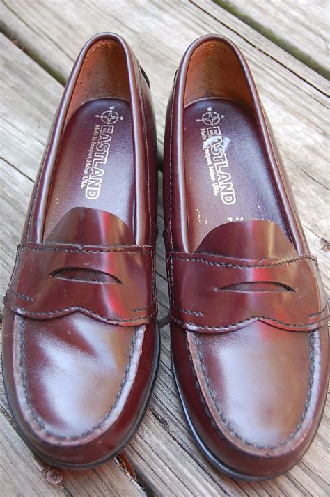 penny loafers from the 80s.